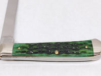 2010 Case XX 6254 Bermuda Green Bone Trapper Pocket Knife - Hers and His Treasures