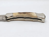 Buck Custom 112 Stag Pocket Knife - Hers and His Treasures