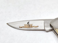 1998 Buck Collectors Club Custom 505CC Knight Stag Lockback Knife - Hers and His Treasures