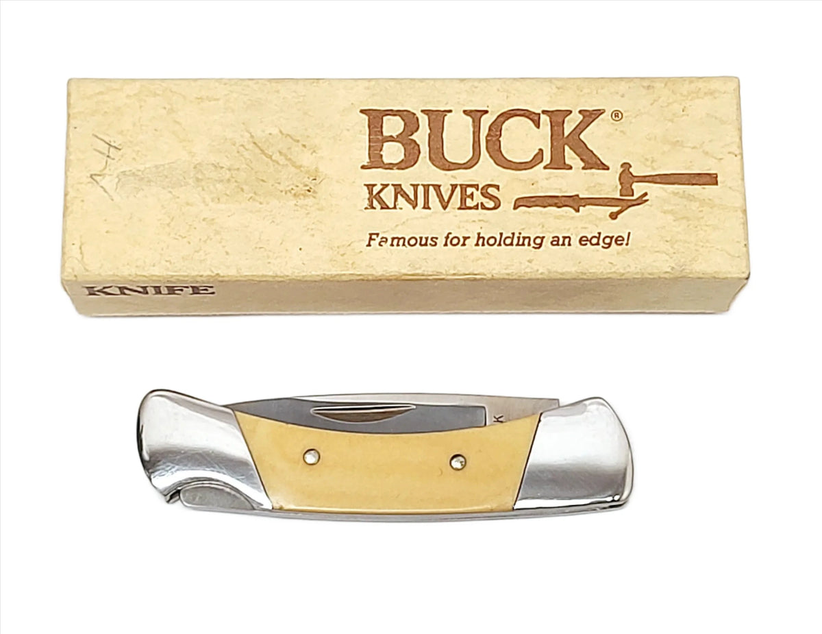 1972-1986 Buck 506 White Knight Pocket Knife - Hers and His Treasures
