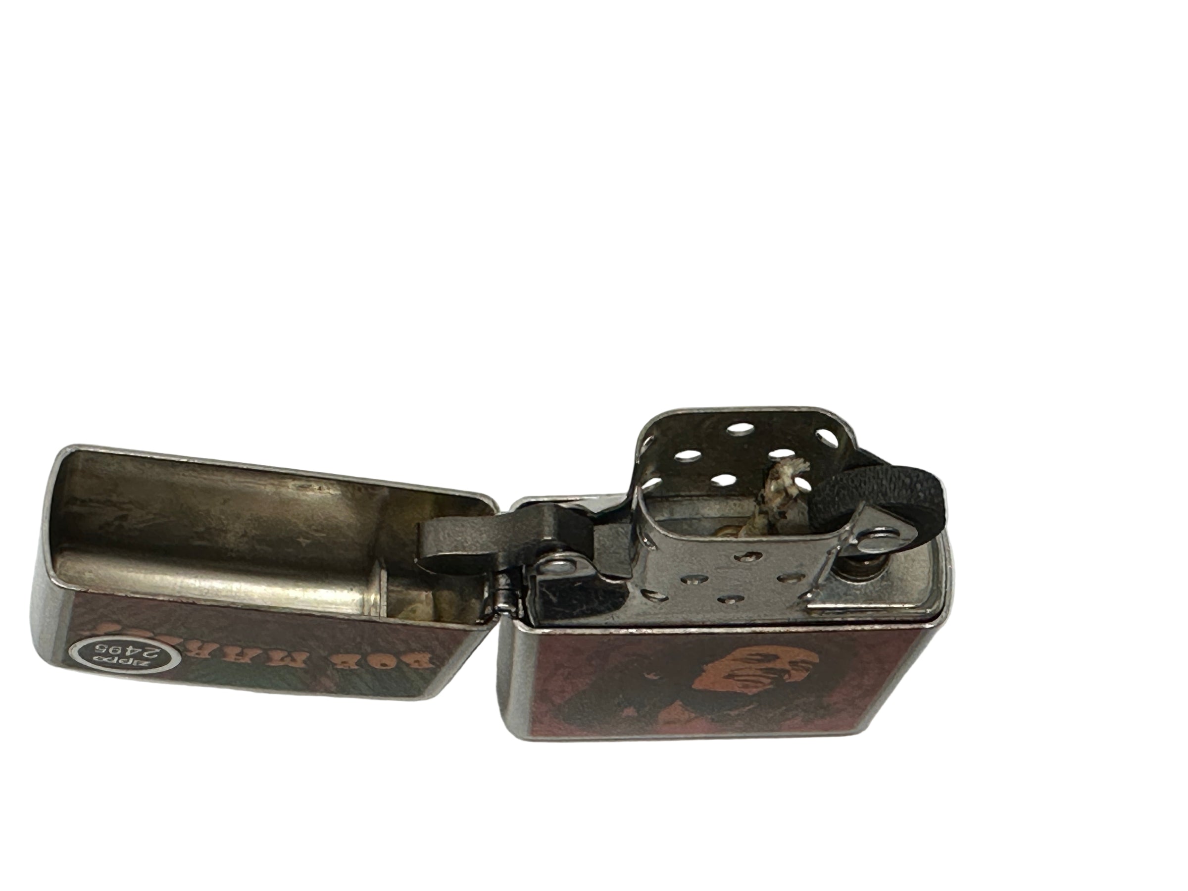 2012 Bob Marley Street Chrome Zippo Lighter - Hers and His Treasures