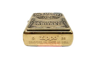 2026 Jack Daniel's Label Brass Emblem Zippo Lighter - Hers and His Treasures