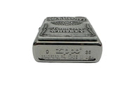 2026 Jack Daniel's Label Emblem High Polished Chrome Zippo Lighter - Hers and His Treasures