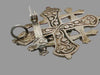 Jerusalem Crusaders Cross 900 Silver Brooch Pendant - Hers and His Treasures