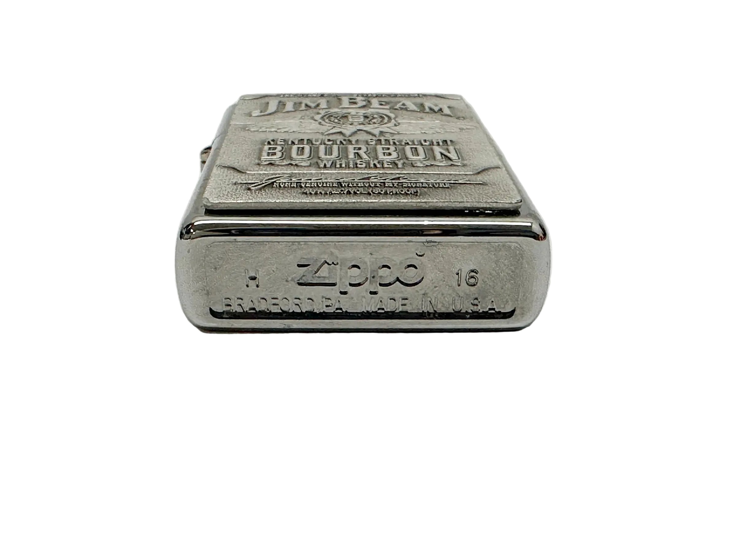 2016 Jim Beam Kentucky Straight Bourbon Whiskey Zippo Lighter - Hers and His Treasures