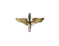 Lamode WWII Aviation Wings and Prop Sweetheart Pin - Hers and His Treasures