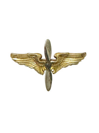 Lamode WWII Aviation Wings and Prop Sweetheart Pin - Hers and His Treasures