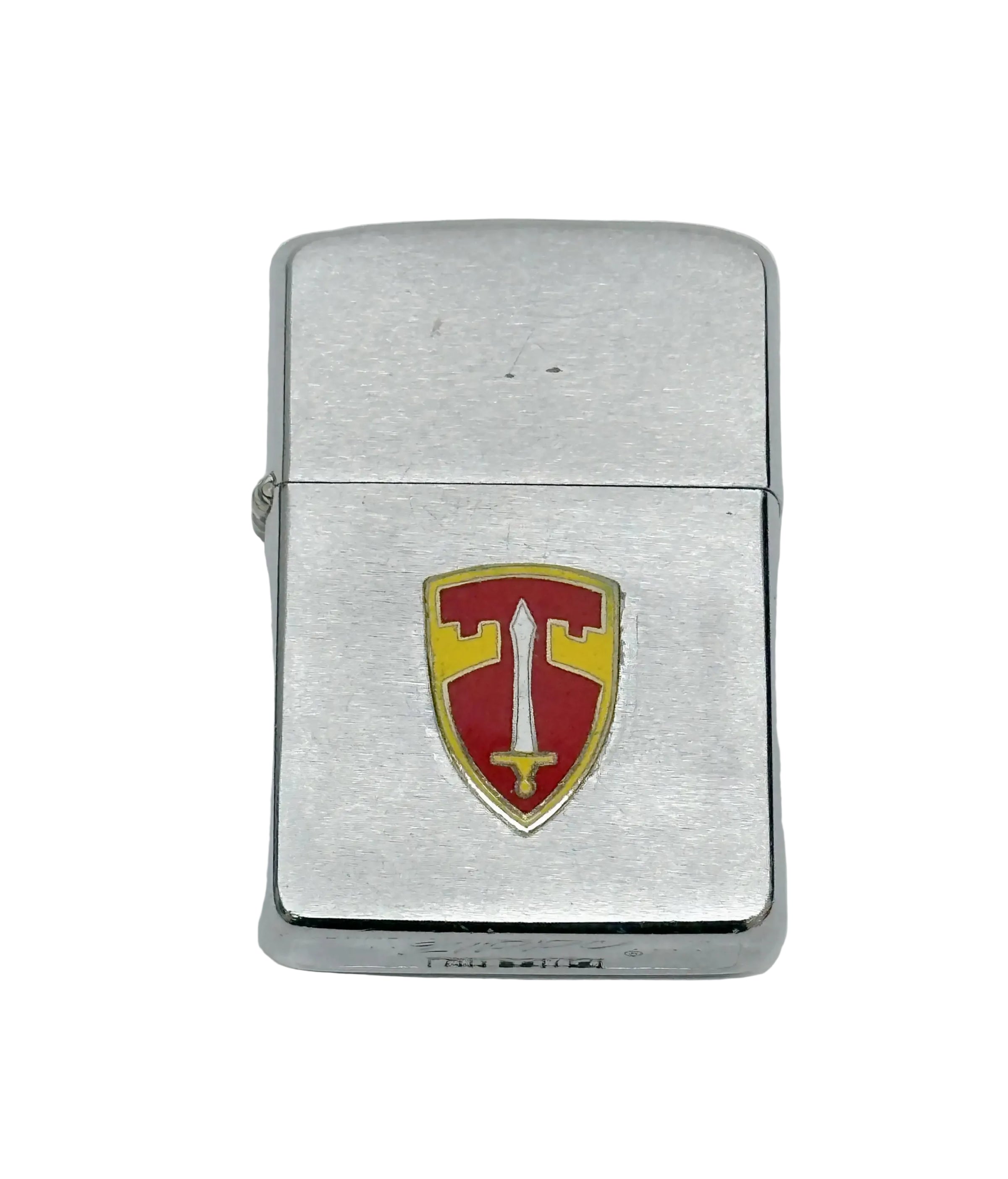 1959 MAC V Military Double Sided Emblem Zippo Lighter - Hers and His Treasures