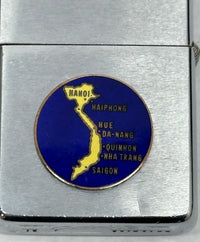 1959 MAC V Military Double Sided Emblem Zippo Lighter - Hers and His Treasures