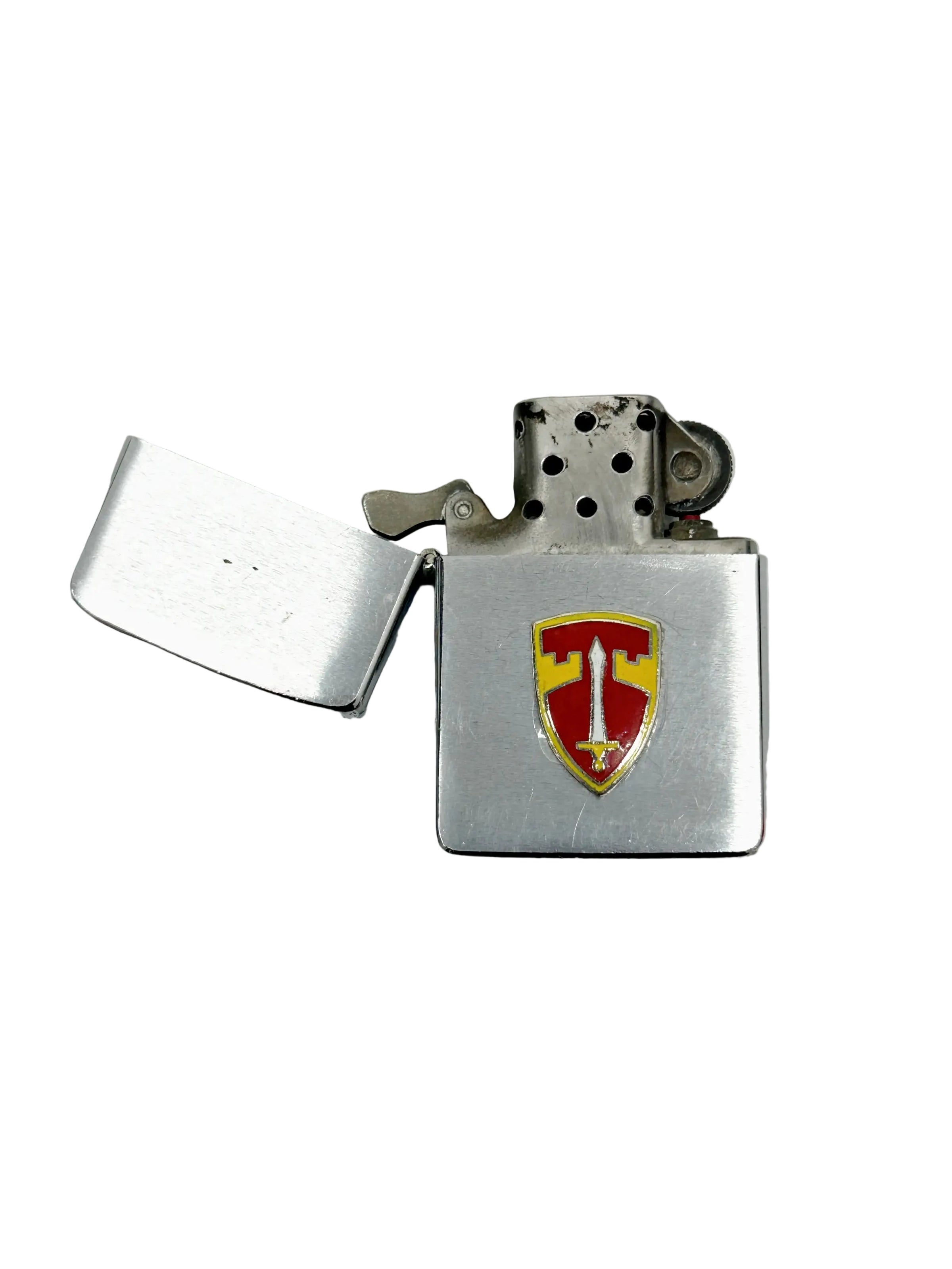 1959 MAC V Military Double Sided Emblem Zippo Lighter - Hers and His Treasures