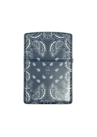 2024 Marlboro 70th Anniversary Altria Navy Bandana Design Zippo Lighter - Hers and His Treasures