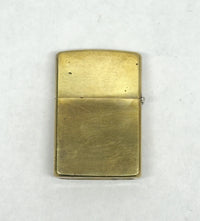 1991 VII Brass Marlboro Longhorn Steer on Star Zippo Lighter - Hers and His Treasures