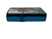 2025 Mazzi Cloud Dragon Design 486686 High Blue Polished Zippo Lighter - Hers and His Treasures