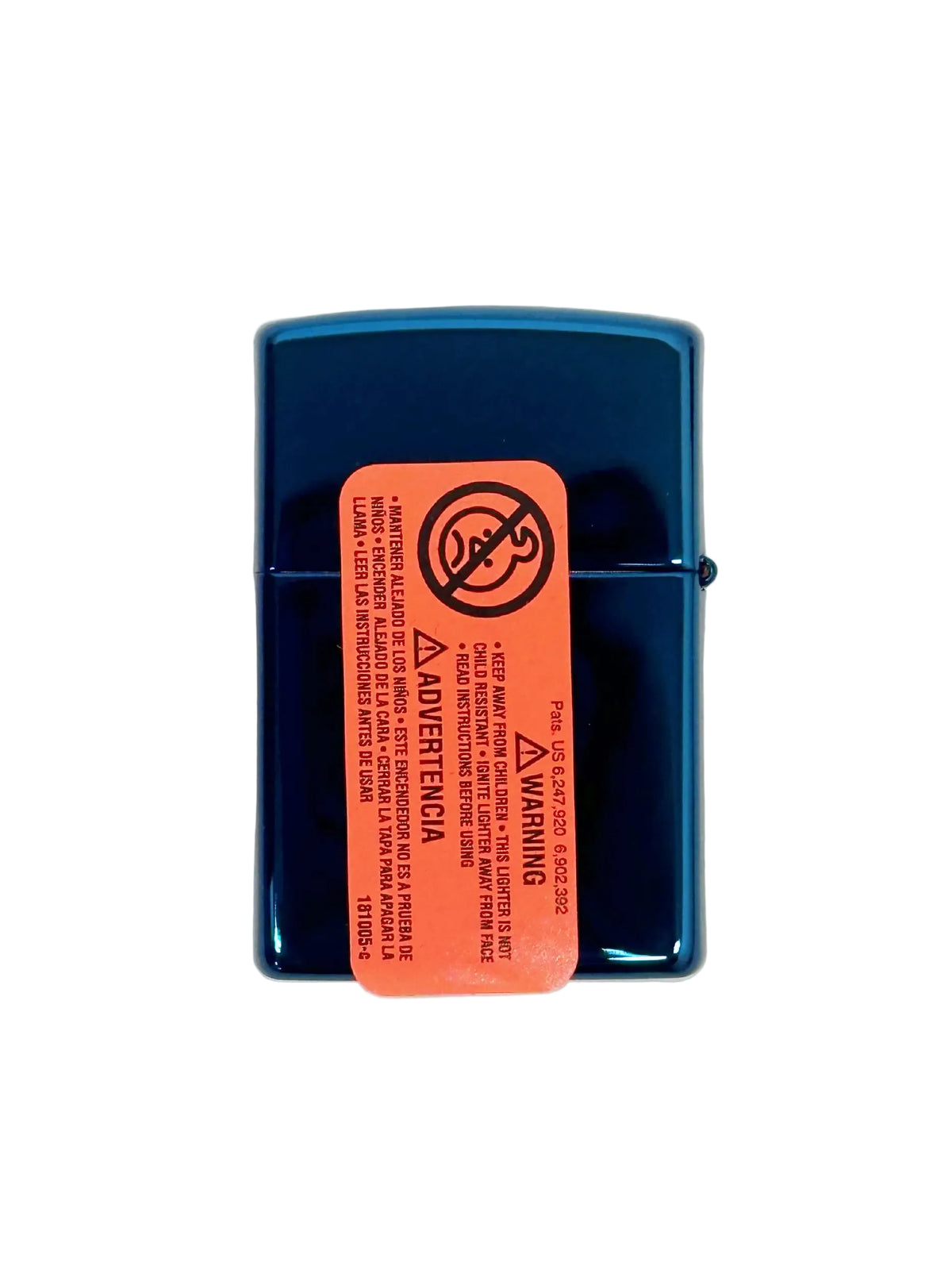 2025 Mazzi Cloud Dragon Design 486686 High Blue Polished Zippo Lighter - Hers and His Treasures