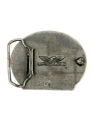 Hi-Performance MECHANIC Pewter and Enamel Belt Buckle - Hers and His Treasures