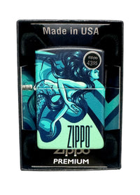 2023 Mermaid 540 Color Wrap 48605 Zippo Lighter - Hers and His Treasures