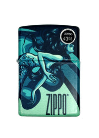 2023 Mermaid 540 Color Wrap 48605 Zippo Lighter - Hers and His Treasures