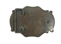 1978 NFL Miami Dolphins Enamel Football Helmet Brass Raintree Belt Buckle - Hers and His Treasures
