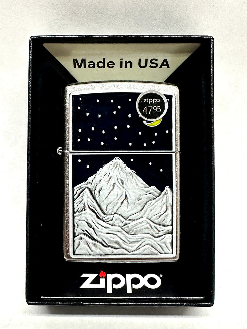2025 Mountains Emblem 48632 Zippo Lighter - Hers and His Treasures