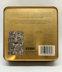 1995 Mysteries of the Forest Set of 4 Zippo Lighter Set - Hers and His Treasures