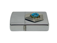 1998 Southwest Series Zuni Zippo Lighter - Hers and His Treasures