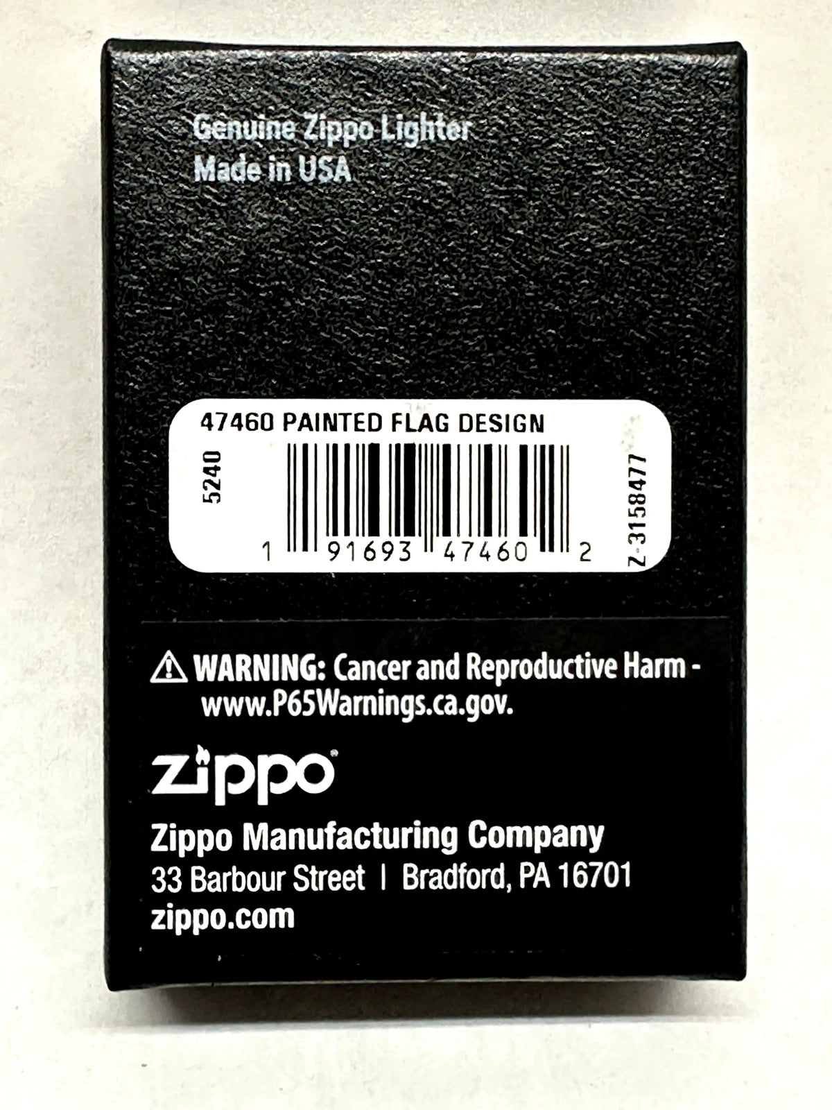 2026 Painted American Flag 47460 Zippo Lighter - Hers and His Treasures