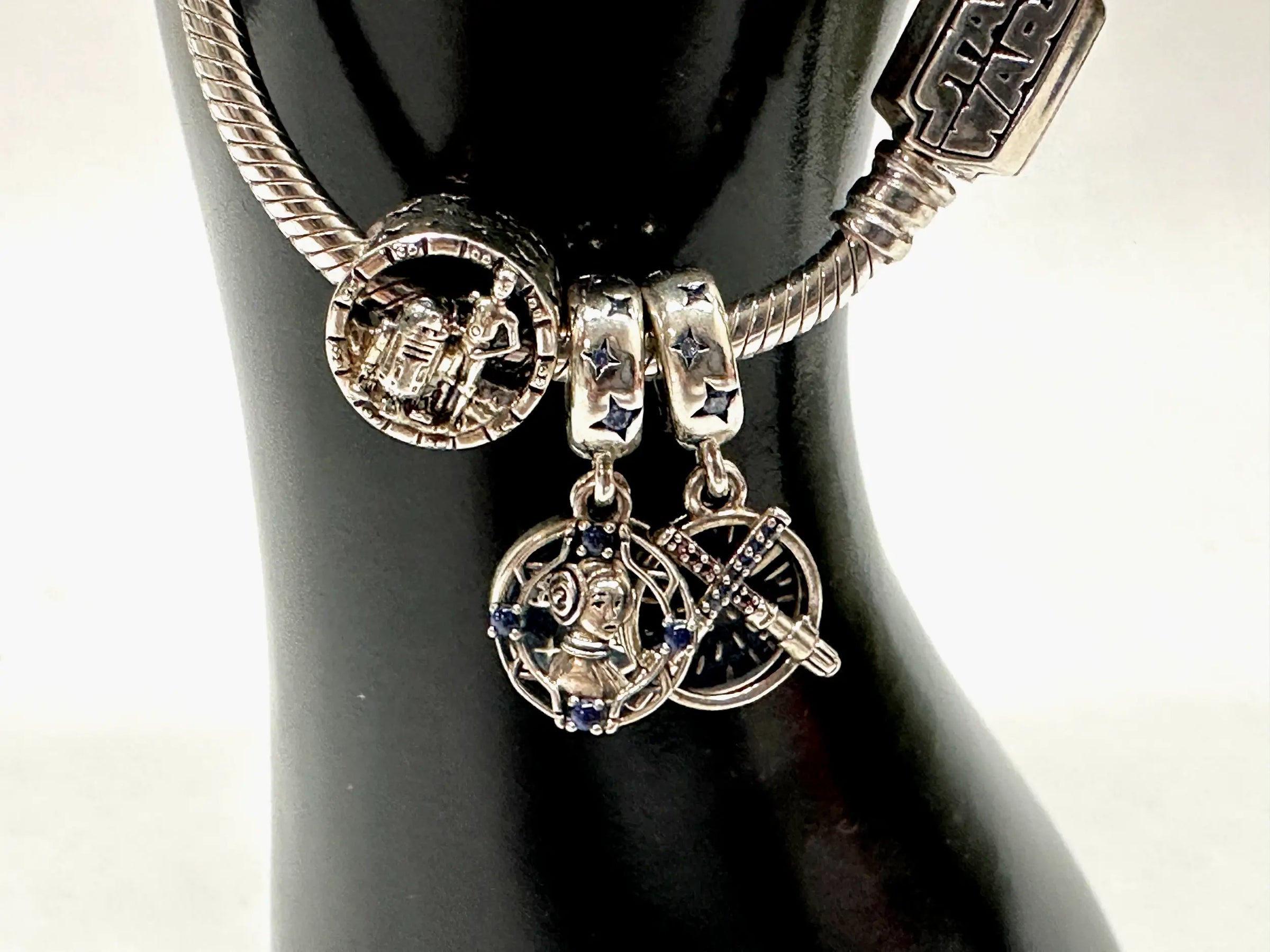 Pandora Star Wars Sterling Silver Bracelet with Three Charms - Hers and His Treasures
