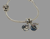 Pandora Star Wars Sterling Silver Bracelet with Three Charms - Hers and His Treasures