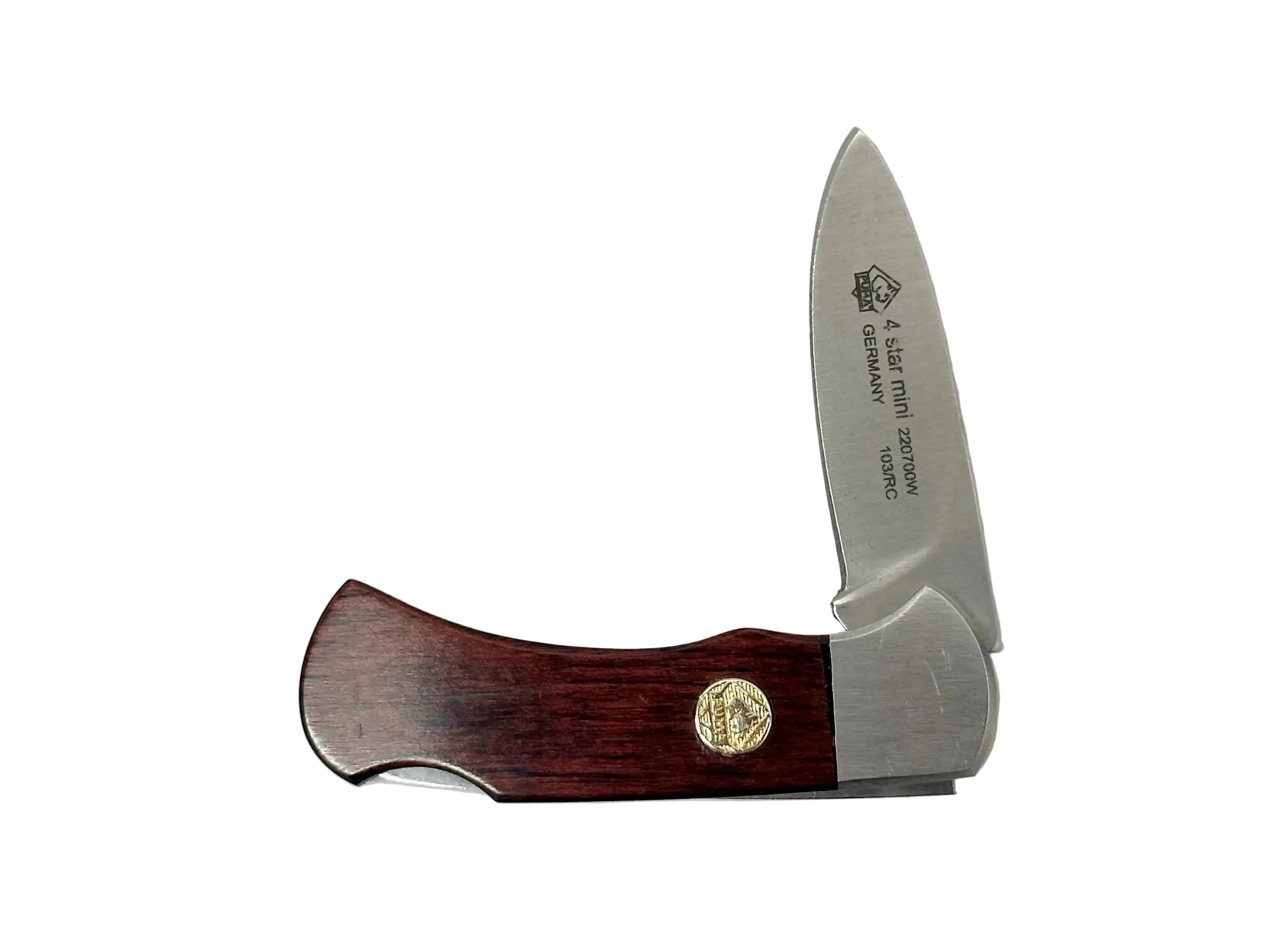 Puma Werk 4 Star Mini 220700W Jacaranda Lockback Pocket Knife | Germany - Hers and His Treasures