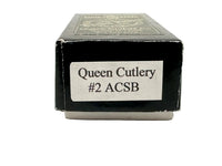 Queen Cutlery #2 Honey Amber Bone Jack Knife - Hers and His Treasures
