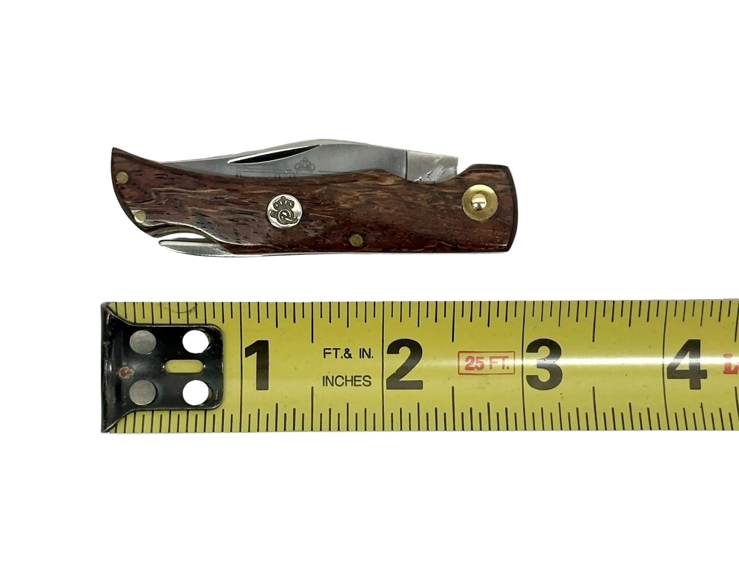 Queen Cutlery Co. 8445 PH-D2 Wood Lockback Pocket Knife
