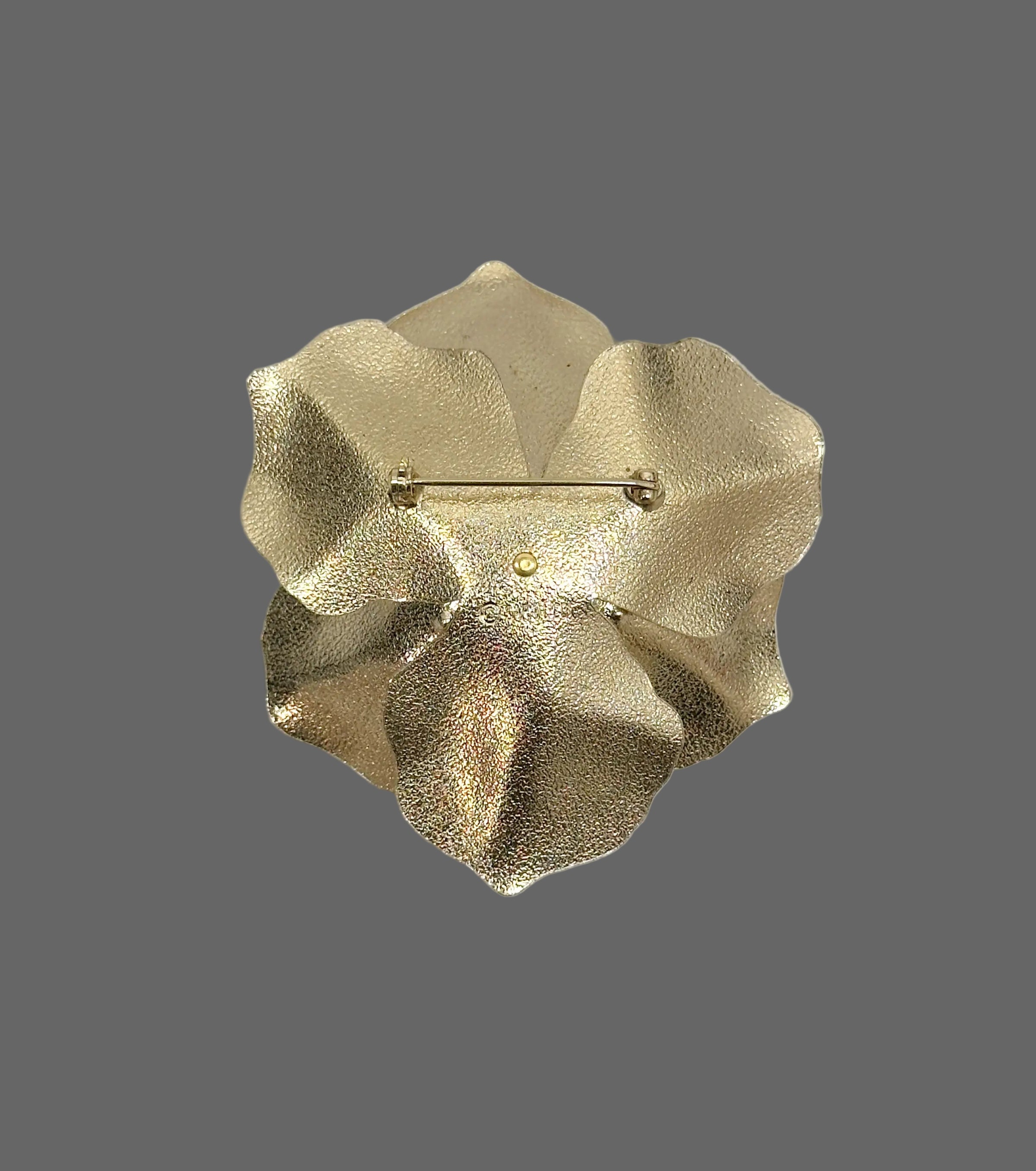 Vintage Sarah Coventry Camellia Brooch Pin - Hers and His Treasures