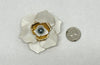 Vintage Sarah Coventry Camellia Brooch Pin - Hers and His Treasures