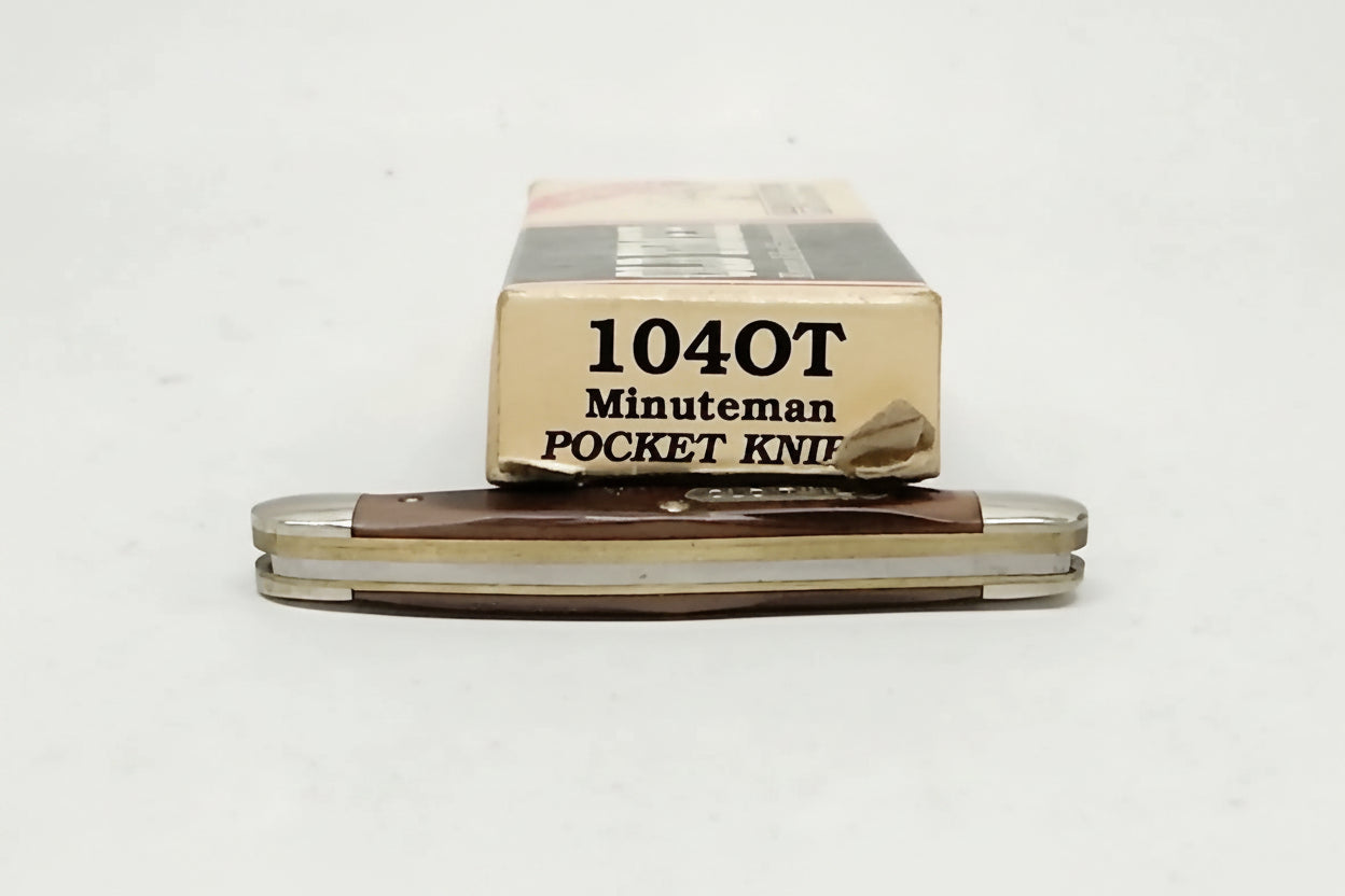 1974-2002 Schrade Cutlery 104OT Old Timer Minuteman Pocket Knife - Hers and His Treasures