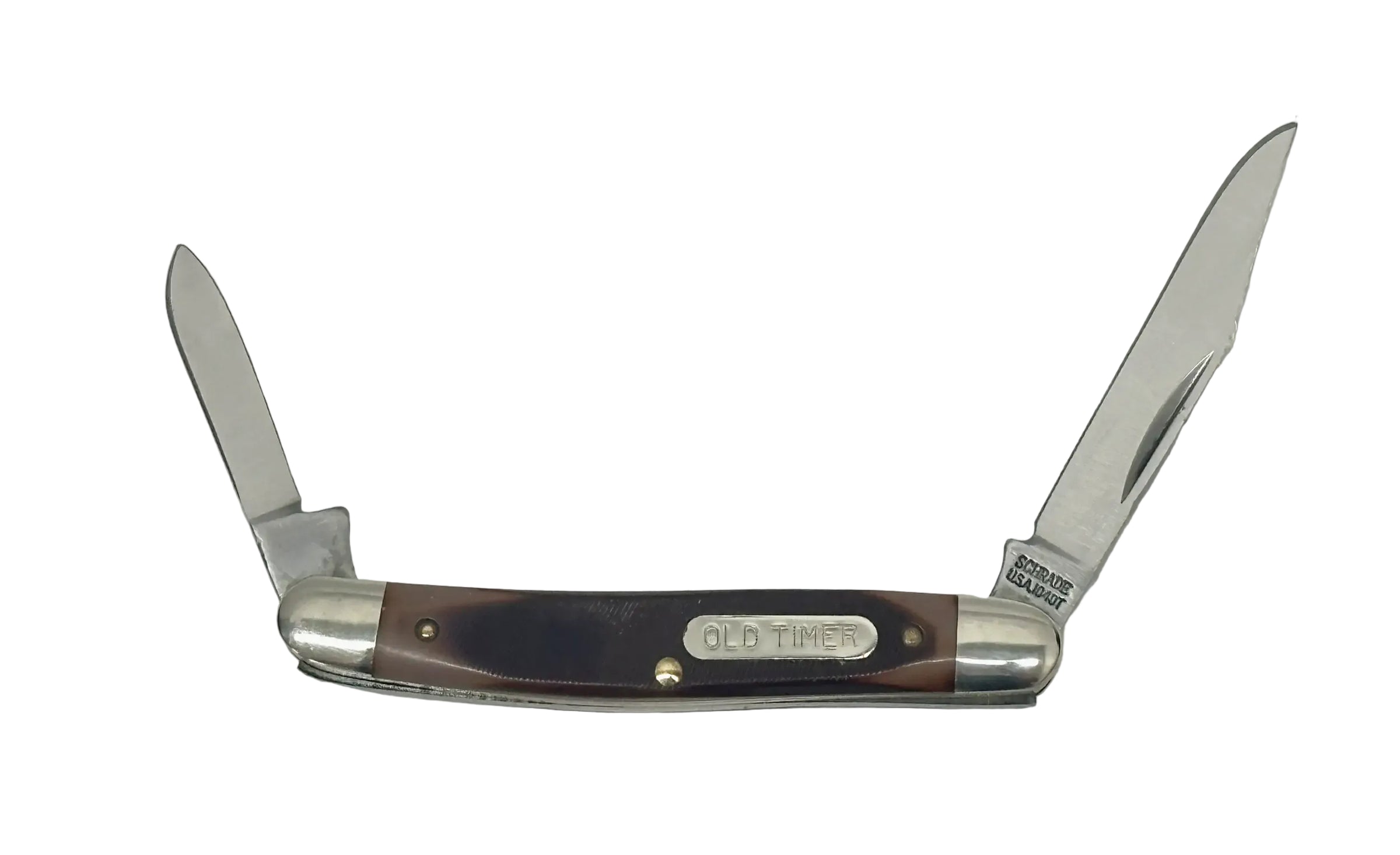 1974-2002 Schrade Cutlery 104OT Old Timer Minuteman Pocket Knife - Hers and His Treasures