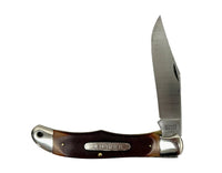 Schrade Old Timer 125OT Lock Blade Pocket Knife with Sheath - Hers and His Treasures
