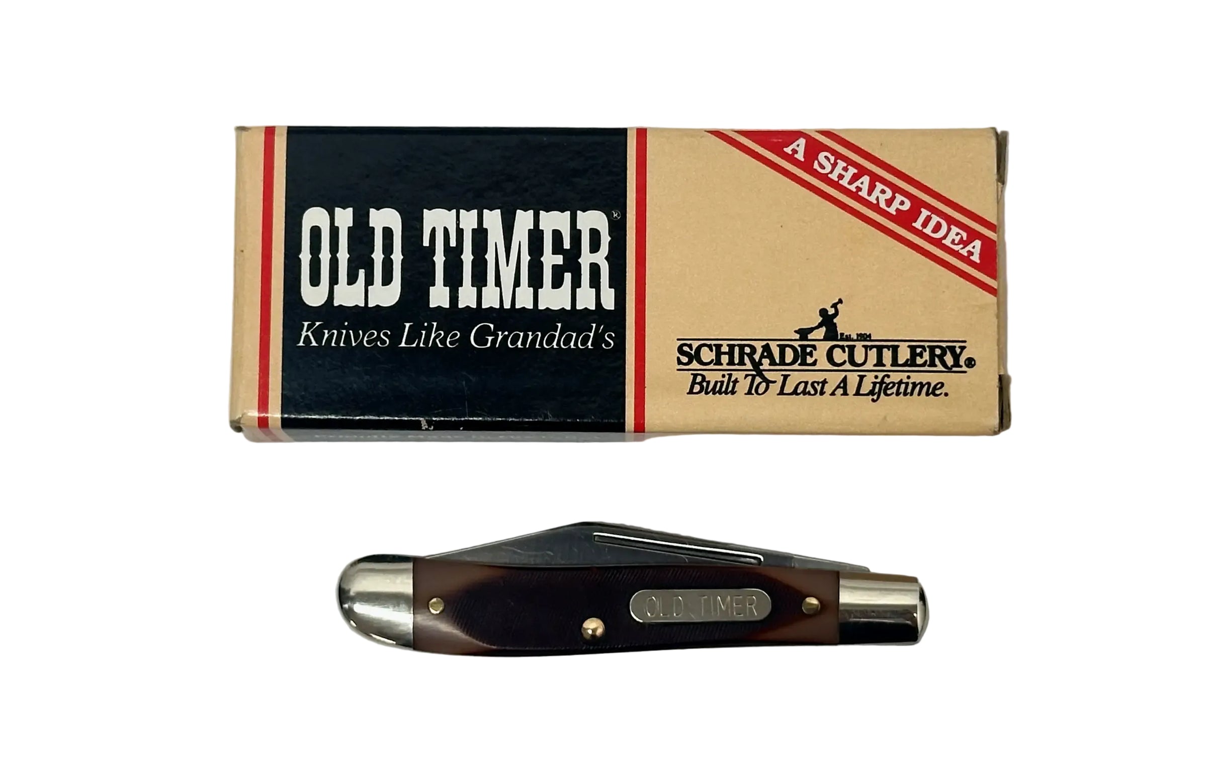 1974-2002 Schrade Cutlery 12OT Old Timer Pal Pocket Knife - Hers and His Treasures