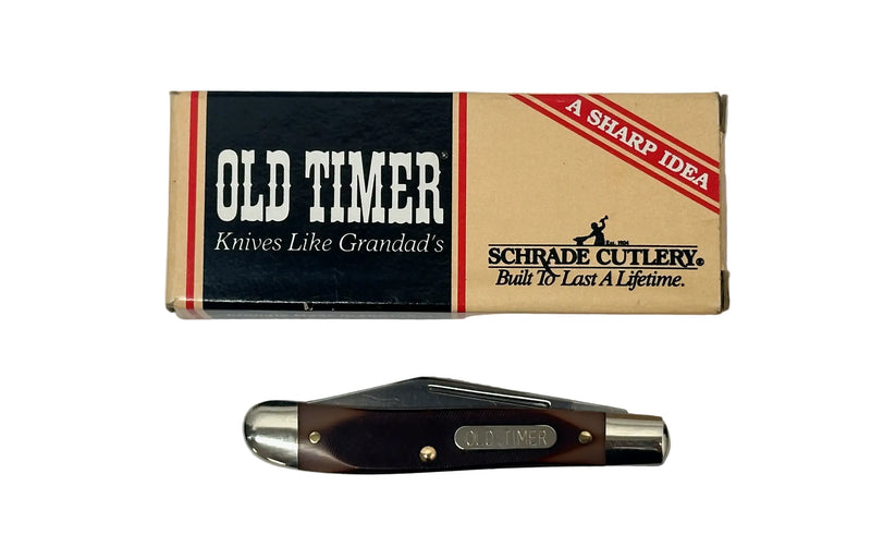 1974-2002 Schrade Cutlery 12OT Old Timer Pal Pocket Knife - Hers and His Treasures