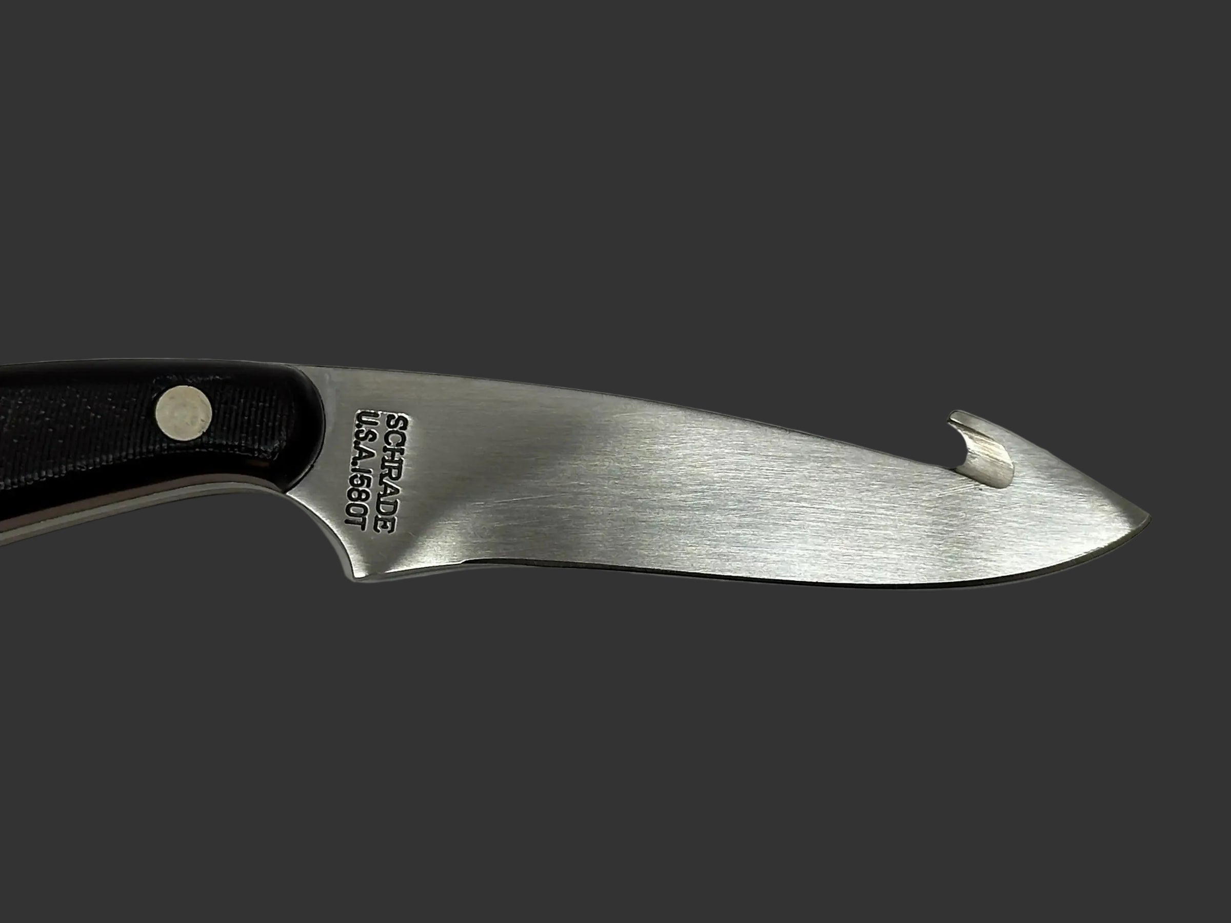 Schrade USA 158OT Old Timer Guthook Rigid Blade Pocket Knife - Hers and His Treasures