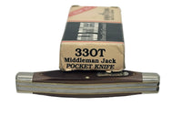 1973-2002 Schrade Cutlery 33OT Middleman Jack Pocket Knife