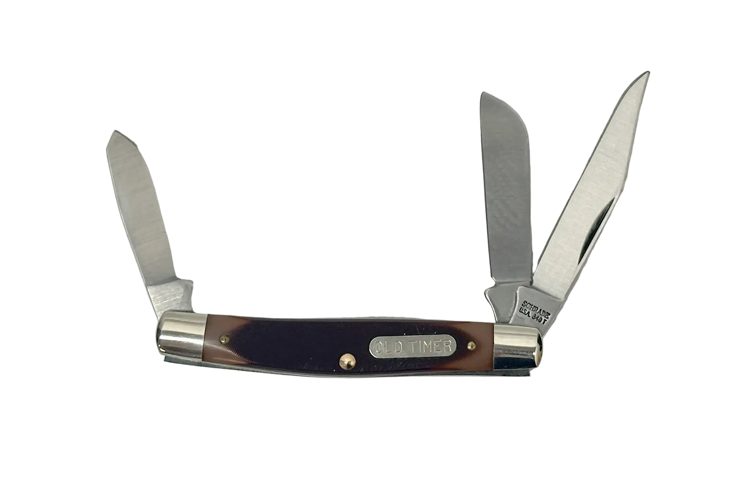 1973-2002 Schrade Cutlery 34OT Middleman Pocket Knife - Hers and His Treasures