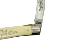 Schrade Cutlery SC-503 Bass Scrimshaw Trapper Pocket Knife - Hers and His Treasures