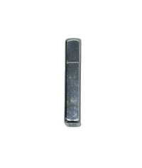 XI 1995 Slim Diagonal Lines "Bright Cut" Zippo Lighter - Hers and His Treasures