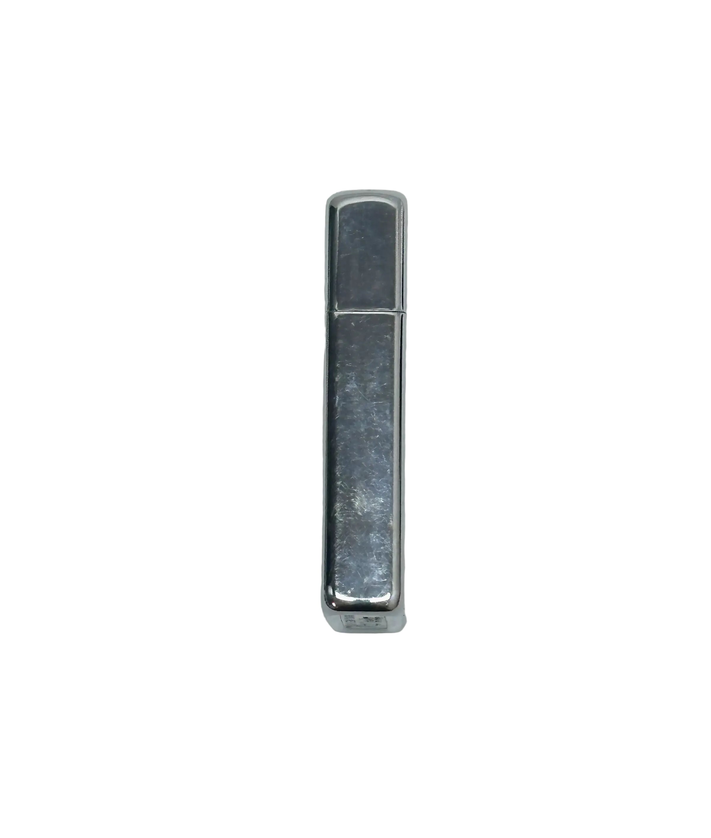 XI 1995 Slim Diagonal Lines "Bright Cut" Zippo Lighter - Hers and His Treasures