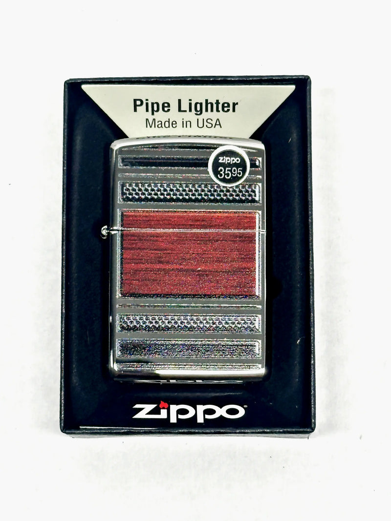 2025 Steel and Wood 28676 Zippo Pipe Lighter - Hers and His Treasures