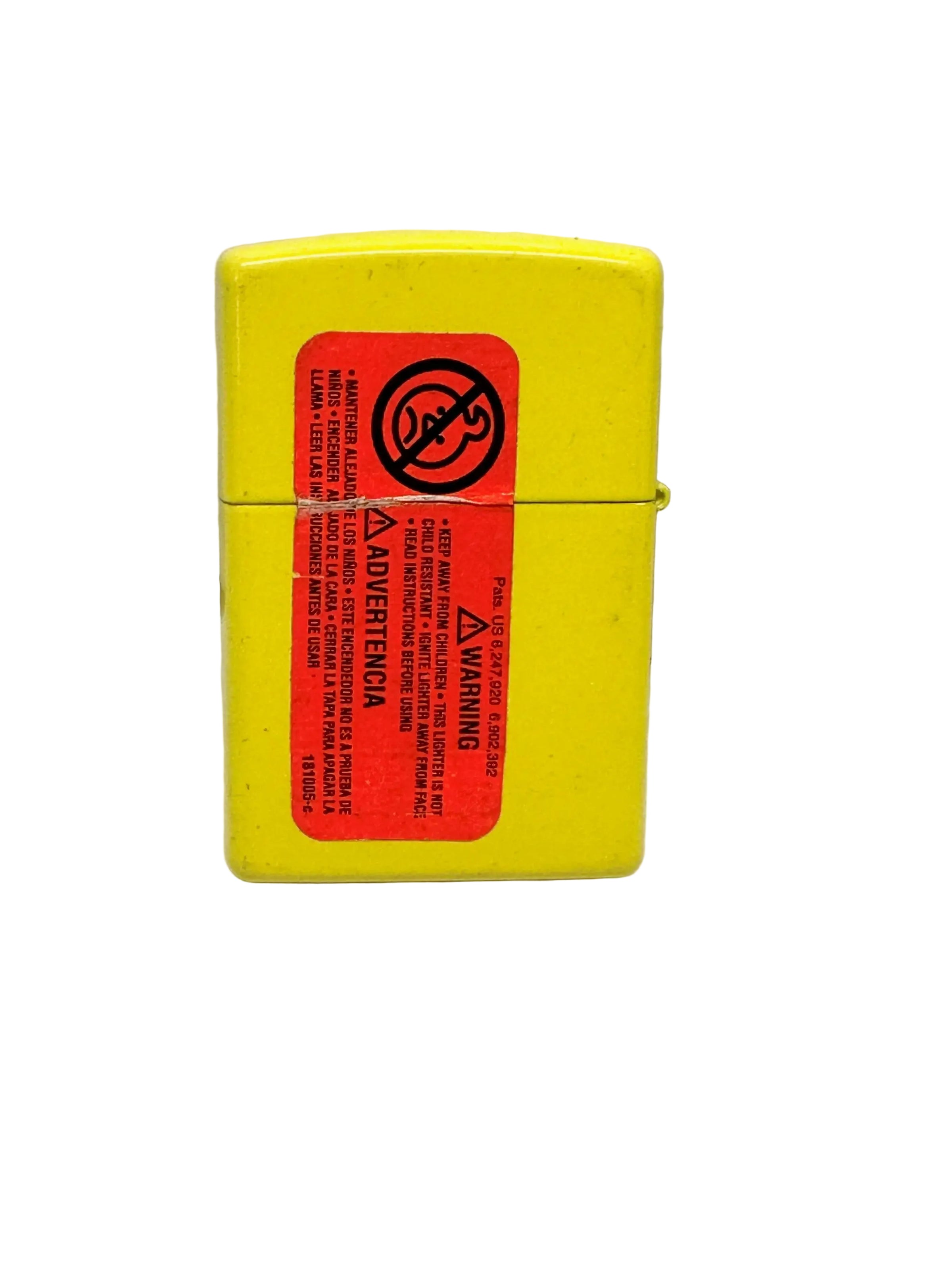 2014 Sugar Skull Day of the Dead Lemon Matte Zippo Lighter - Hers and His Treasures