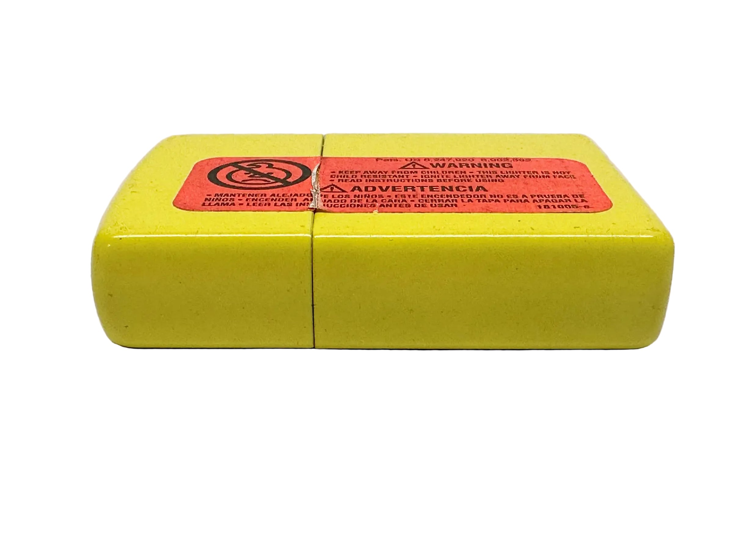 2014 Sugar Skull Day of the Dead Lemon Matte Zippo Lighter - Hers and His Treasures