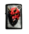 2016 28862 Tattoo Devil Black Matte Zippo Lighter - Hers and His Treasures
