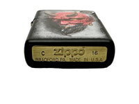 2016 28862 Tattoo Devil Black Matte Zippo Lighter - Hers and His Treasures