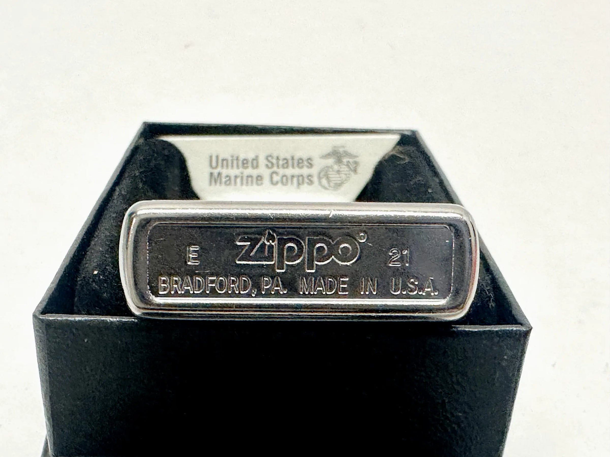 2021 USMC United States Marine Corps Land Sea Air Zippo Lighter - Hers and His Treasures